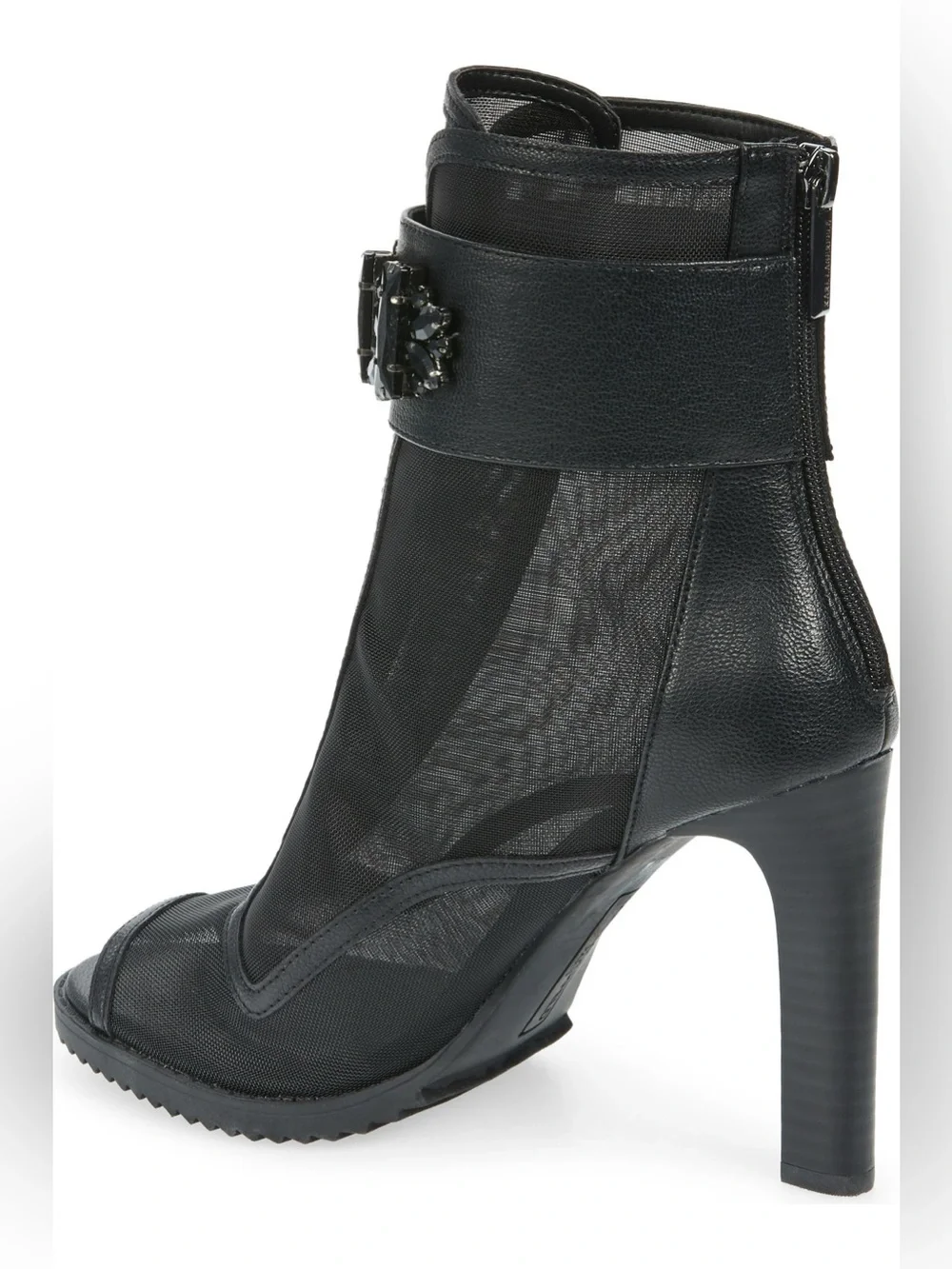 KARL LAGERFELD PARIS Blayze Peep Toe Booties Size 5.5 – New Never Worn